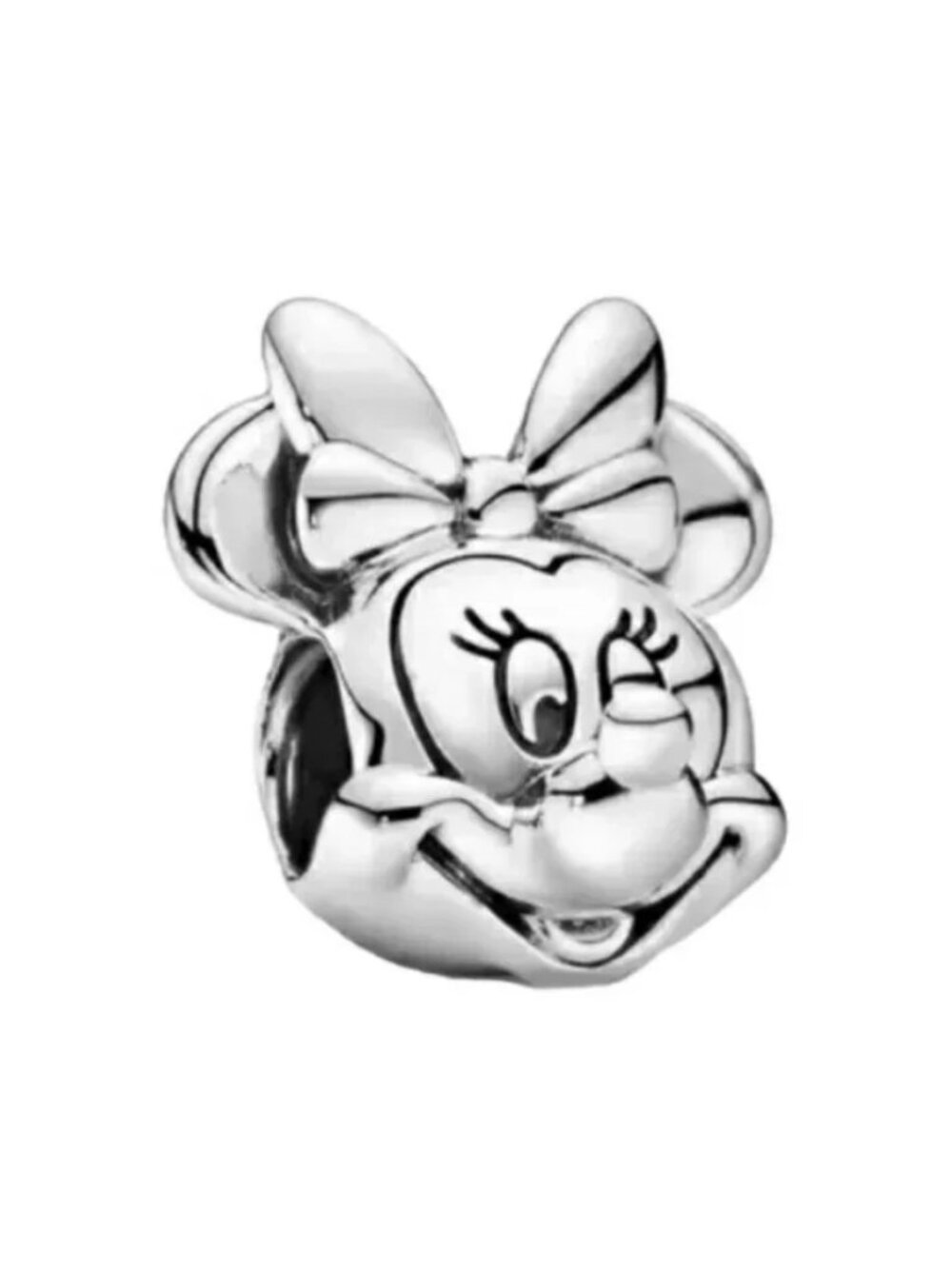 Pandora Disney Parks Minnie Mouse Head Disney World Disneyland Charm Authentic